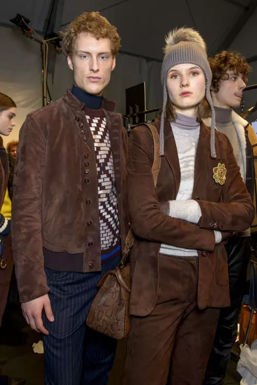 Trussardi colectia toamna iarna 2017-2018 backstage (1)