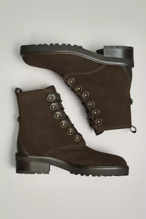 Bocanci din piele, Massimo Dutti, 679 lei