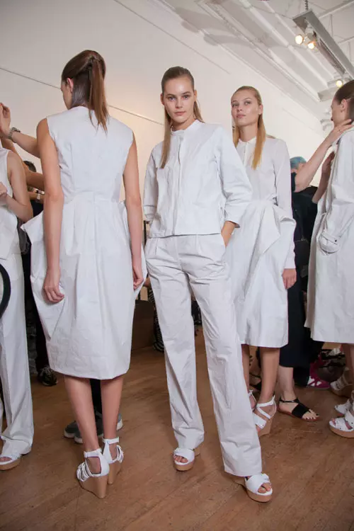 Nicole Farhi backstage (11)
