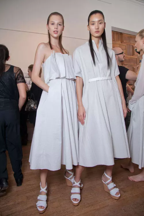 Nicole Farhi backstage (14)