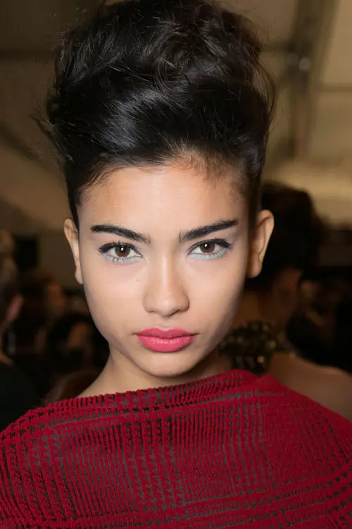 Badgley Mischka baclstage