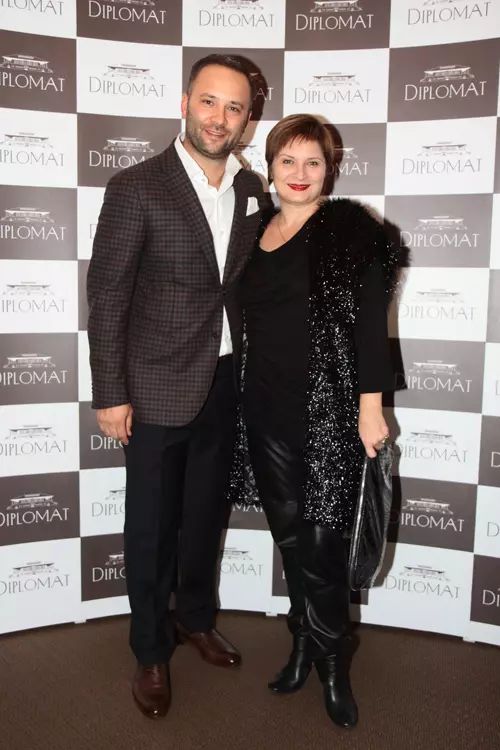 Alexandru Popescu (Diplomat) si Cristina Stanciulescu (Ringier)