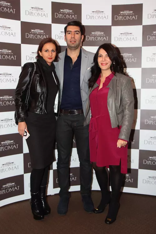 Raluca Cimpianu (Optiblu), Hamid Nicola Katrib si Dana Petcu (Dior)