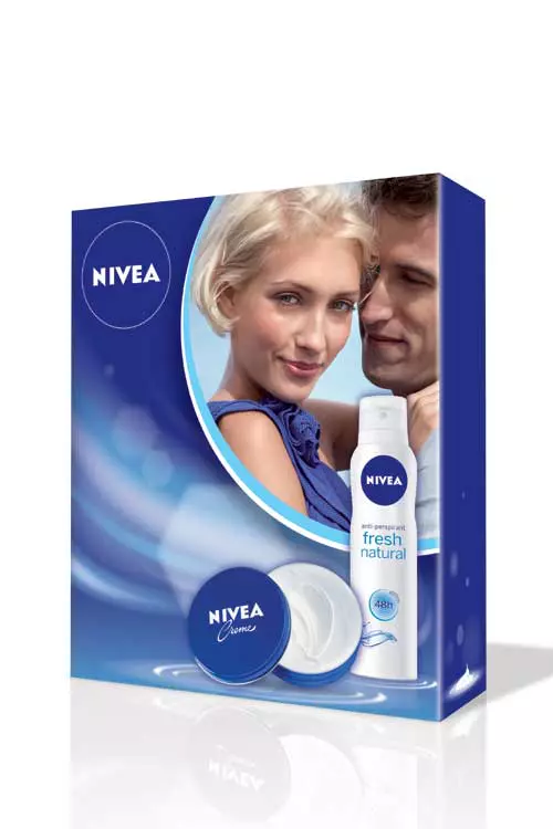 Cadou Nivea Personal Care Fresh, ce contine NIVEA Creme si  NIVEA Fresh Natural Deo spray, Nivea, 16,10 lei.