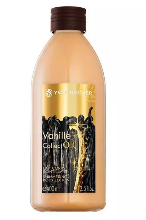 Gel de dus stralucitor Vanilie Bio, Yves Rocher, 25 lei.