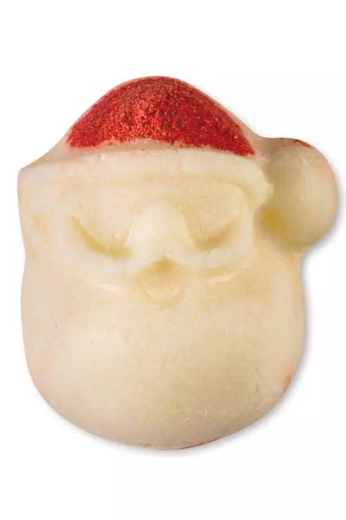 Sandy Santa, exfoliant cu zahar, Lush, 26,80 lei.
