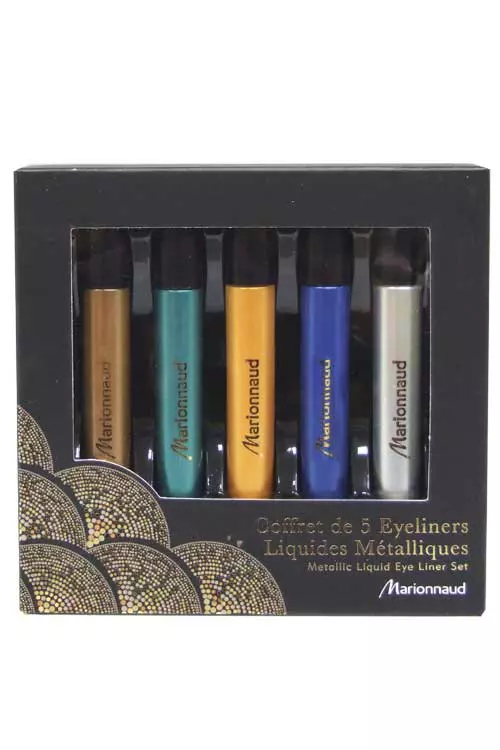 Set Metallic liquid eye liner, Marionnaud, 45 lei.