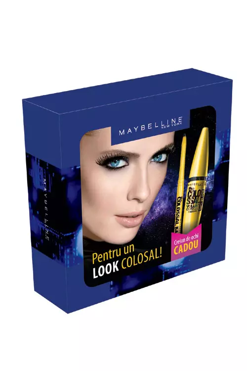 Trusa Colossal, Maybelline New York, 36,50 lei.