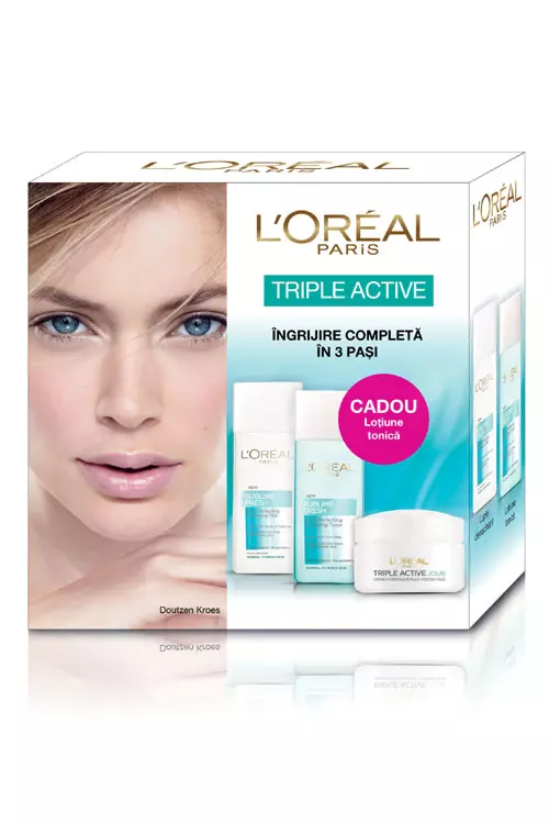 Trusa Triple Active. L’Oreal Paris, 49 lei.
