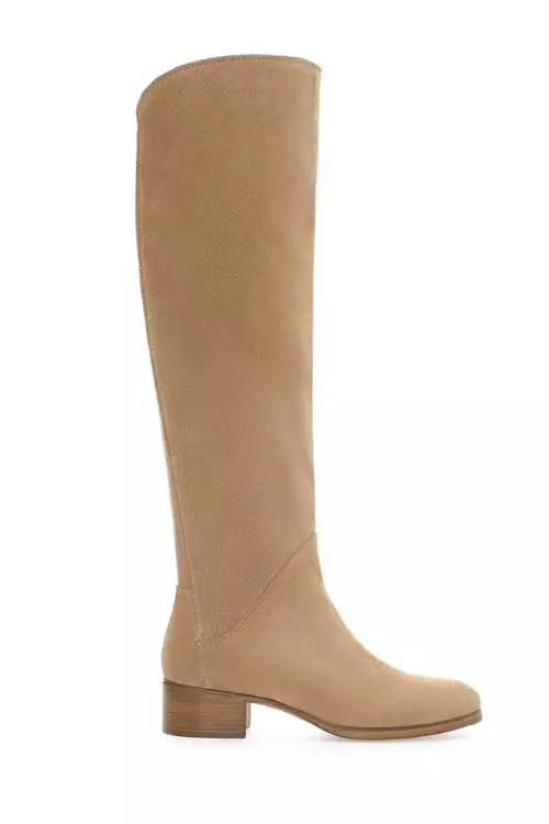 Cizme din piele, Zara, 359 lei