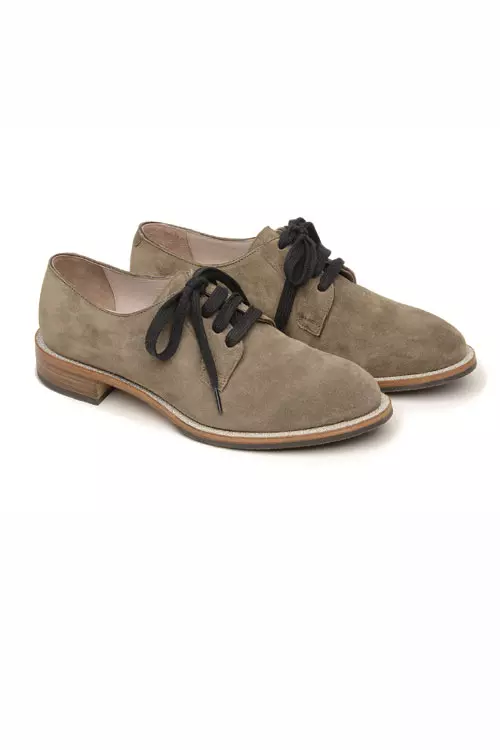 Pantofi din piele velur, Brunello Cucinelli, 4.800 lei