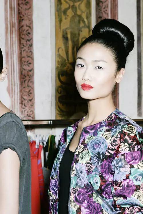 Paola Frani backstage