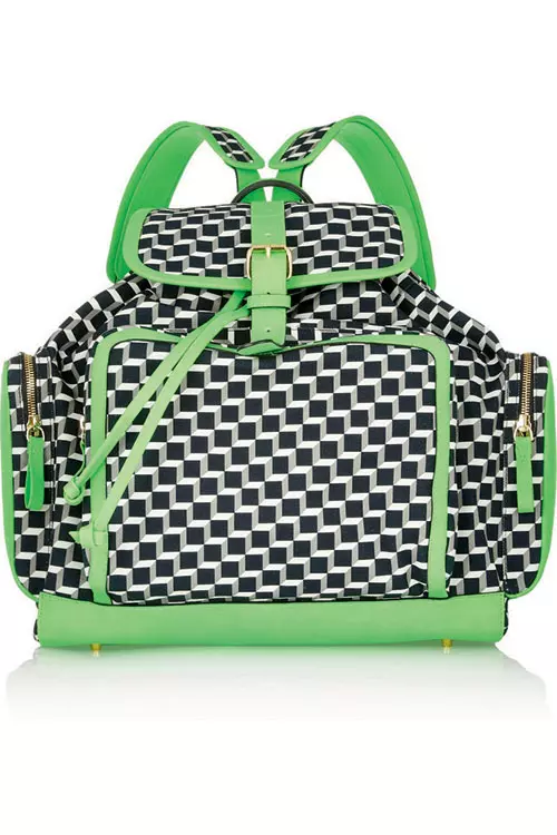 Rucsac din piele, Pierre Hardy, 1.220 euro, www.net-a-porter.com