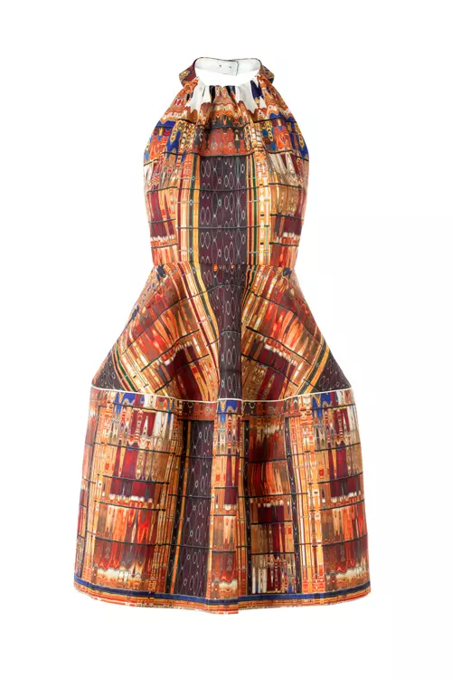 Rochie din material ecologic, H&M, 262 lei