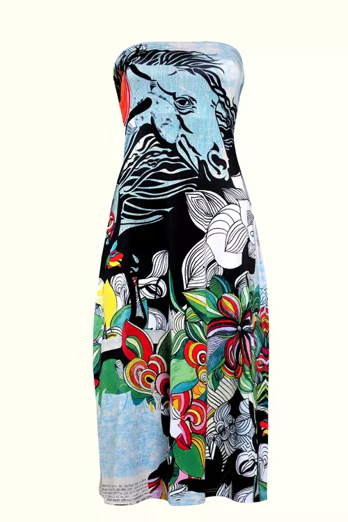 Rochie cu imprimeu, Diorama Concept, 370 lei