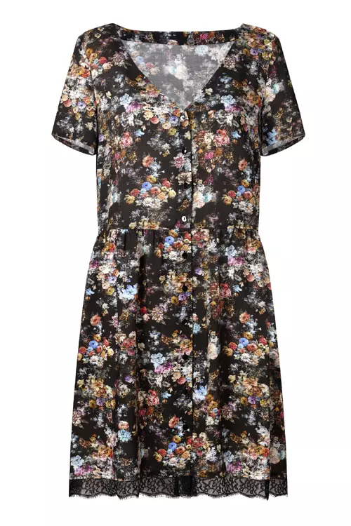 Rochie cu imprimeu floral, Mango, 169 lei
