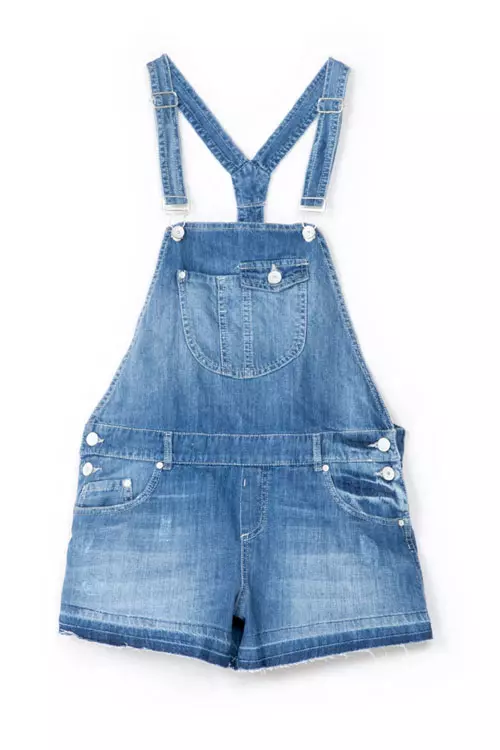 Salopeta din denim, Bershka, 139 lei