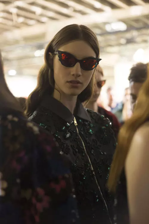 Rochas toamna iarna 2014-2015 backstage