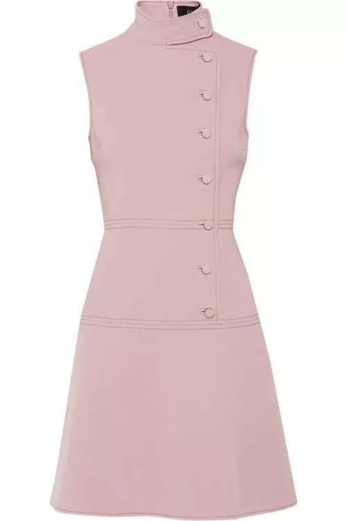 Rochie din stofa de lana, Gucci, cu pretul la cerere