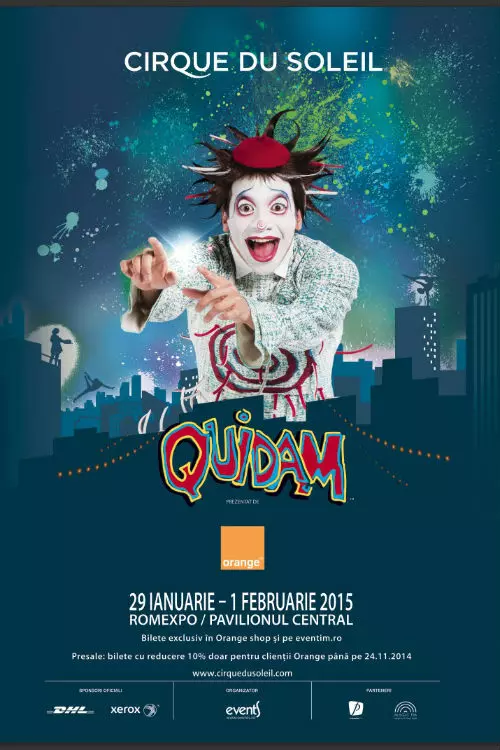 Cirque du Soleil din nou la Bucuresti