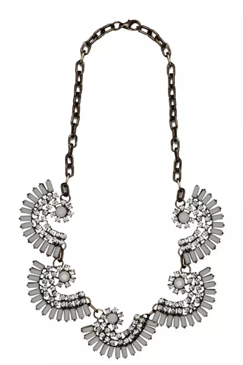 Colier cu cristale aplicate, Meli Melo, 44,99 lei