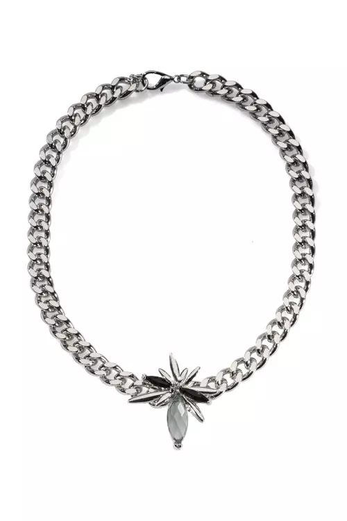 Colier metalic argintiu, New Yorker, 32,90 lei