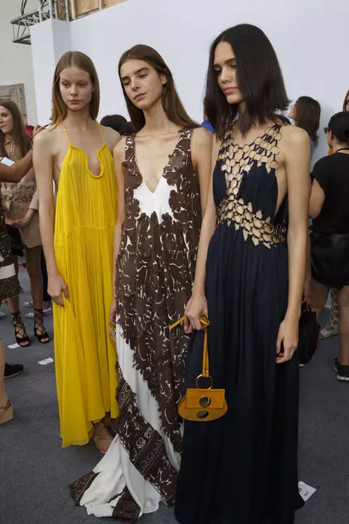 Chloe primavara vara 2015 backstage