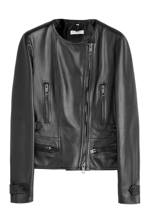 Jacheta din piele, Burberry London, 12.384 lei