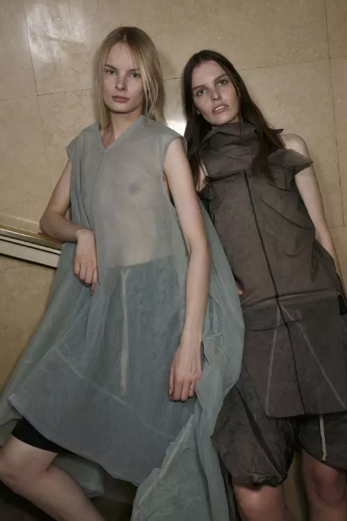 Rick Owens primavara vara 2015 backstage (16)