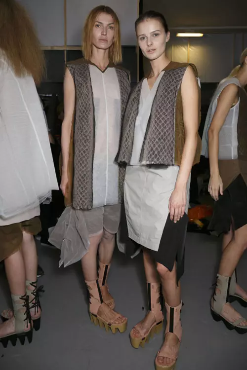 Rick Owens primavara vara 2015 backstage (20)