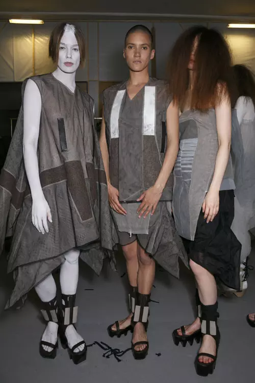 Rick Owens primavara vara 2015 backstage (22)