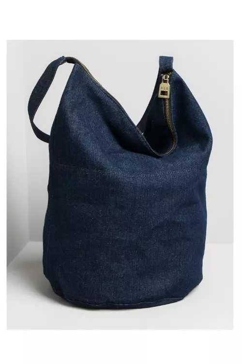 Rucsac din denim, Pull and Bear, 69,90 lei