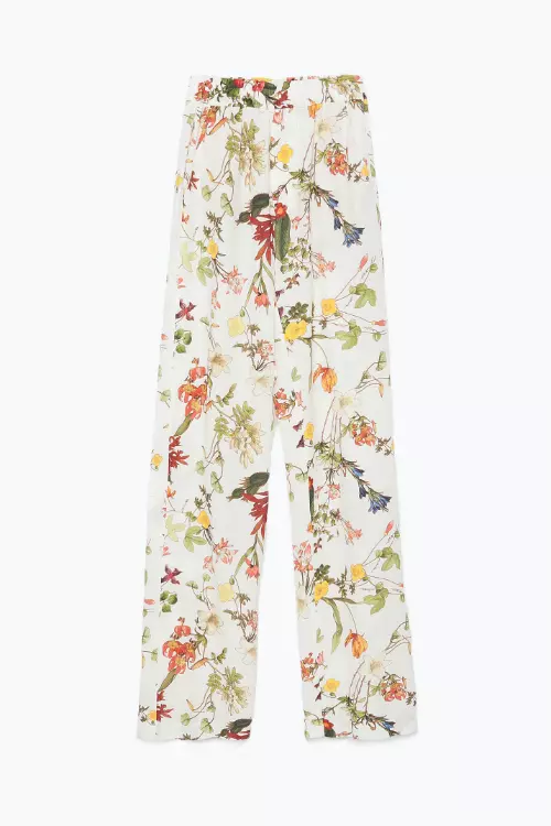 Pantaloni din bumbac, Zara, 169,90 lei