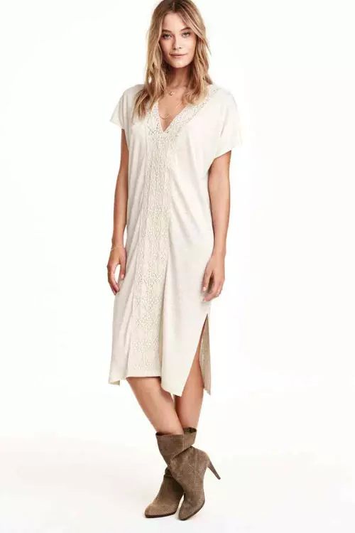 Rochie din amestec de in, H&M, 89,90 lei