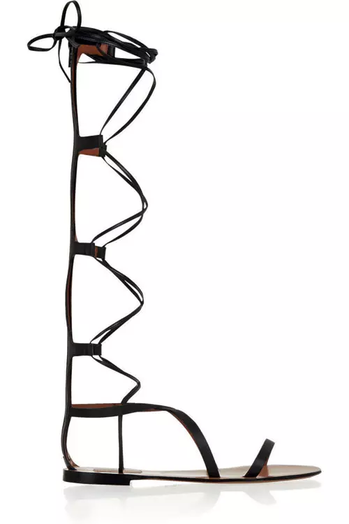 Sandale din piele, Valentino, 3716 lei