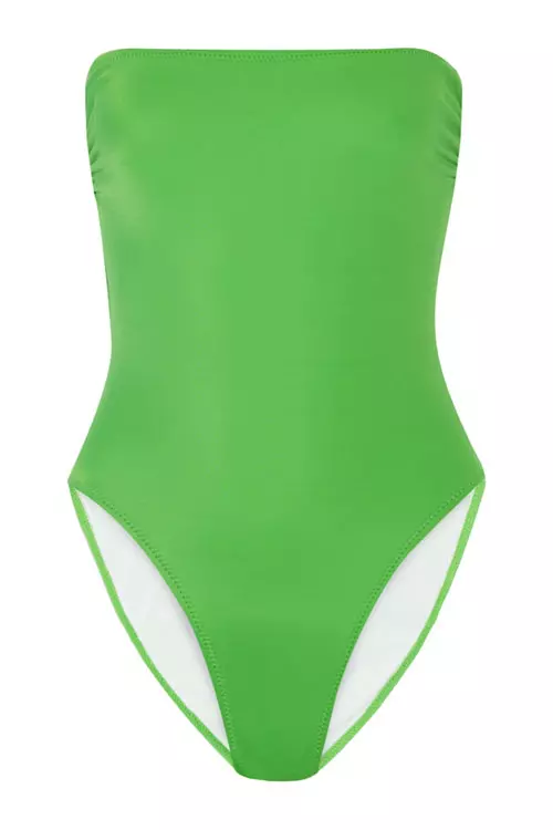 Costum de baie, Norma Kamali, 290 euro, www.net-a-porter.com
