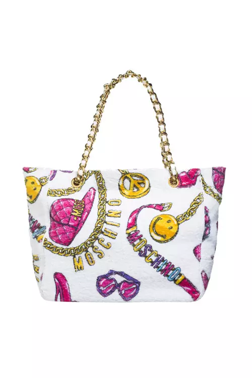 Geanta cu imprimeu, Moschino, pret la cerere