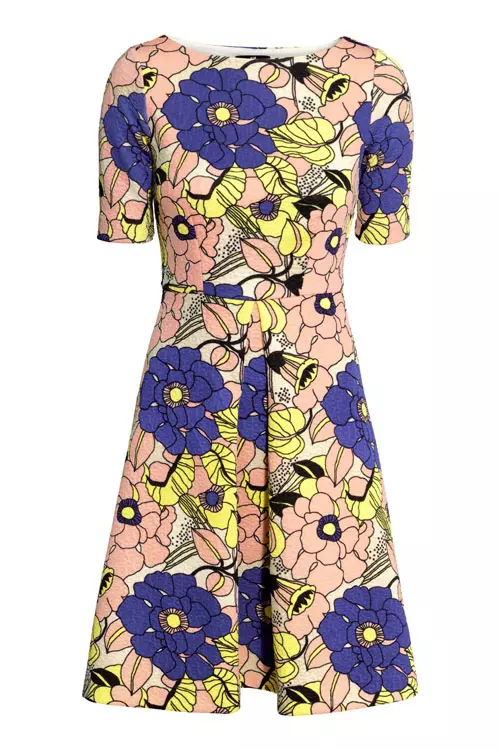 Rochie cu imprimeu, H&M, 83,90 lei
