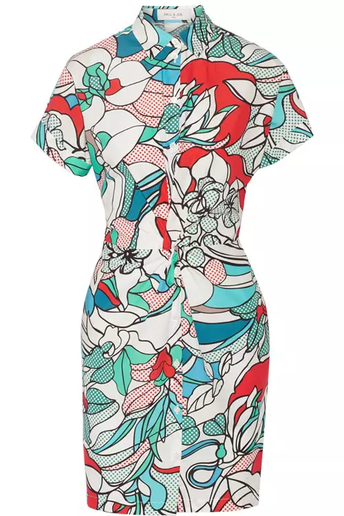 Rochie cu imprimeu, PAUL & JOE, 760 lei, net-a-porter.com