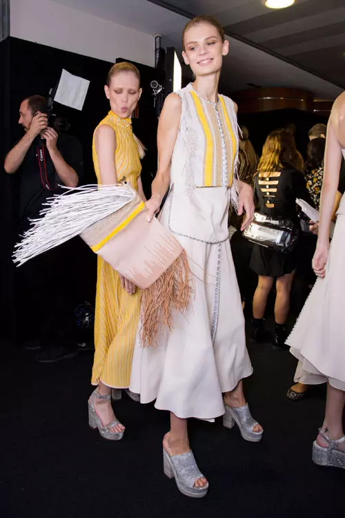 Salvatore Ferragamo primavara vara 2015 backstage