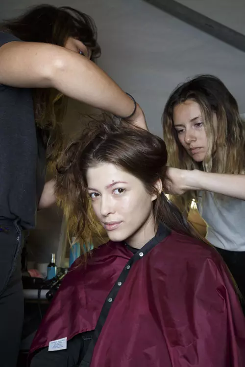 Badgley Mischka primavara vara 2015 backstage (9)