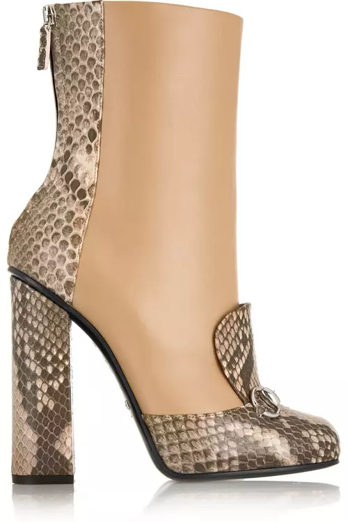 Botine din piele, Gucci, 5.300 lei