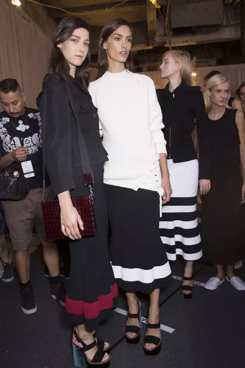 Victoria Beckham primavara vara 2015 backstage (4)