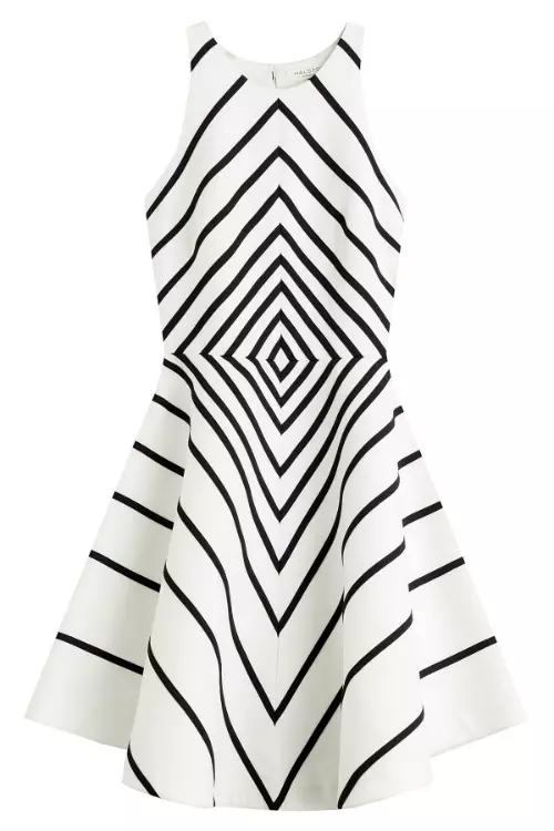 Rochie din bumbac, Halston Heritage, 2.645 lei, www.stylebop.com