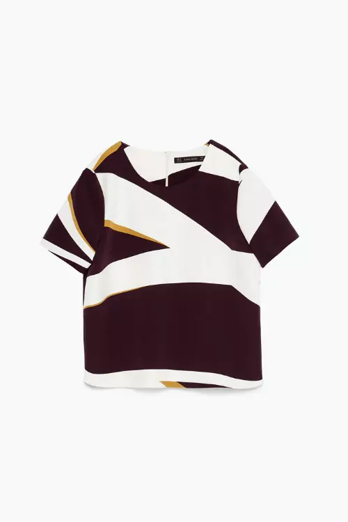 Top din bumbac, Zara, 129,90 lei