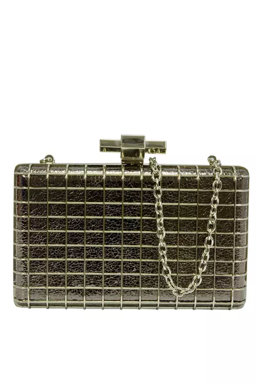 Clutch metalic, Meli Melo, 108,9 lei