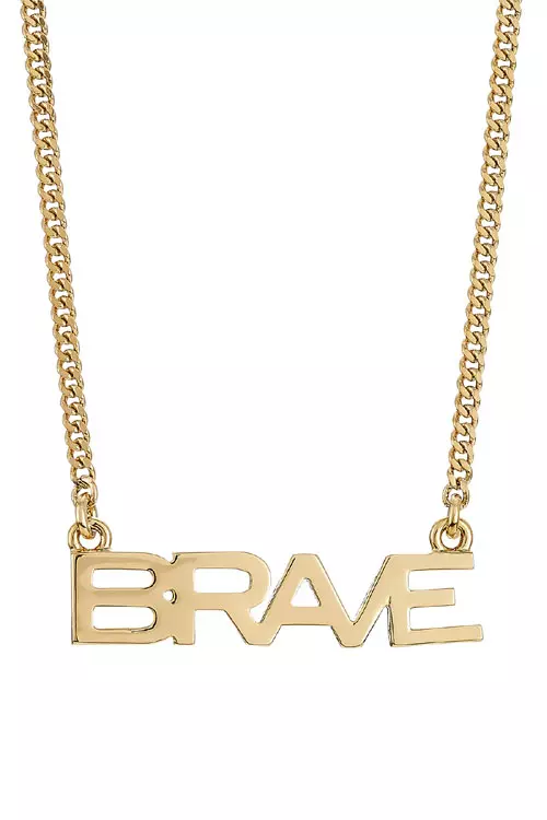Colier din metal, Marc by Marc Jacobs, 309 lei, www.stylebop.com