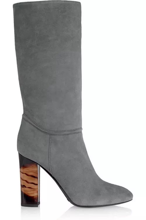 Cizme din piele, Burberry, 4.500 lei