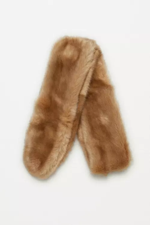 Guler din blana ecologica, Zara, 119 lei