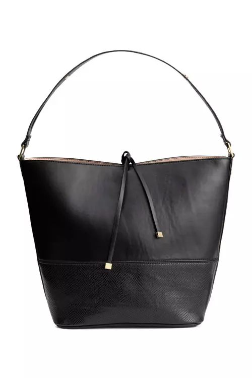 Geanta tip sac din piele ecologica, H&M, 129 lei